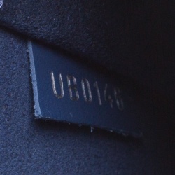 Pre Owned Louis Vuitton Blue Marine Epi Leather Neverfull MM Bag