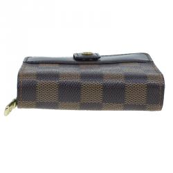 مملوكة مسبقًا محفظة لوي فيتون كانفاس داميير أيبين بسحاب