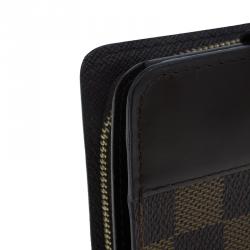 مملوكة مسبقًا محفظة لوي فيتون كانفاس داميير أيبين بسحاب