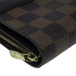 مملوكة مسبقًا محفظة لوي فيتون كانفاس داميير أيبين بسحاب