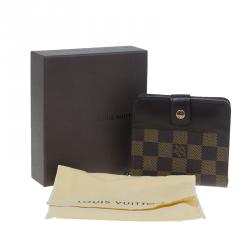 مملوكة مسبقًا محفظة لوي فيتون كانفاس داميير أيبين بسحاب