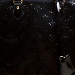 مملوكة مسبقًا Louis Vuitton Vert Bronze Monogram Vernis Alma GM Bag