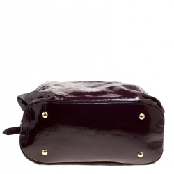 Pre Owned Louis Vuitton Flamme Mahina Patent Leather Limited Edition Surya XL Bag