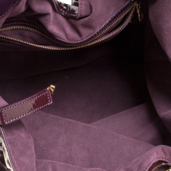 Pre Owned Louis Vuitton Flamme Mahina Patent Leather Limited Edition Surya XL Bag