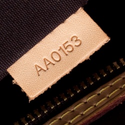 Pre Owned Louis Vuitton Amarante Monogram Vernis Brea MM Bag