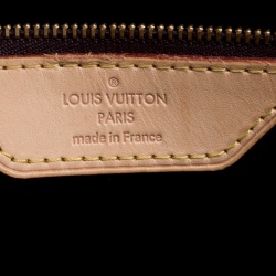 Pre Owned Louis Vuitton Amarante Monogram Vernis Brea MM Bag