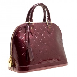 Pre Owned حقيبة لوي فيتون ألما فيرنيه مونوغرامي باورد بيج PM