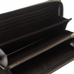 مملوكة مسبقًا Louis Vuitton Damier Ebene Canvas Zippy Wallet