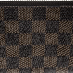 مملوكة مسبقً ا Louis Vuitton Damier Ebene Canvas Zippy Wallet