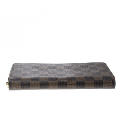 مملوكة مسبقًا Louis Vuitton Damier Ebene Canvas Zippy Wallet