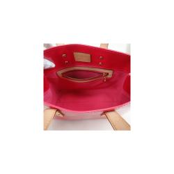 Pre Owned Louis Vuitton Red Monogram Vernis Reade PM Bag