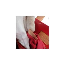 Pre Owned Louis Vuitton Red Monogram Vernis Reade PM Bag