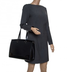 Pre Owned Louis Vuitton Black Epi Leather Madeleine GM Bag