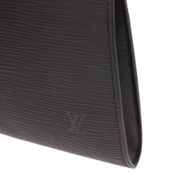 مملوكة مسبقًا Louis Vuitton Black Epi Pochette Accessoires