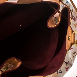 مملوكة مسبقًا حقيبة كتف لوي فيتون أورسولا كانفاس أسود مونوغرامي متعدد الألوان