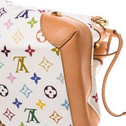 مملوكة مسبقًا حقيبة كتف لوي فيتون أورسولا كانفاس أسود مونوغرامي متعدد الألوان