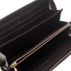 Louis Vuitton Amarante Monogram Vernis Zippy Wallet