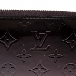 Louis Vuitton Amarante Monogram Vernis Zippy Wallet