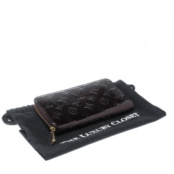 Louis Vuitton Amarante Monogram Vernis Zippy Wallet