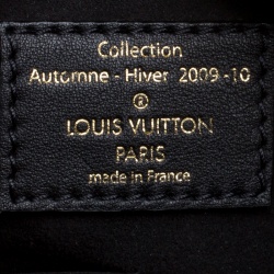 Pre Owned Louis Vuitton Black/Gold Monogram Canvas Limited Edition Eclipse Speedy 28