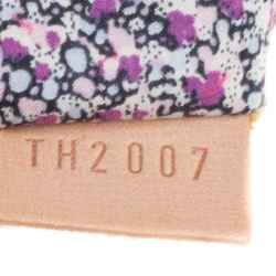 Pre Owned Louis Vuitton Blue Monogram Denim Limited Edition Patchwork Speedy Bag with Charm