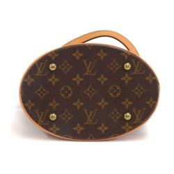 Pre Owned Louis Vuitton Monogram Canvas Petit Bucket Bag