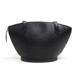 مملوكة مسبقًا حقيبة لوي فيتون سان جاكس جلد أيبي سوداء PM