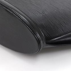 مملوكة مسبقًا حقيبة لوي فيتون سان جاكس جلد أيبي سوداء PM