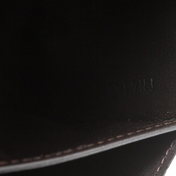 Pre Owned Louis Vuitton Black Monogram Vernis Sarah Continental Wallet
