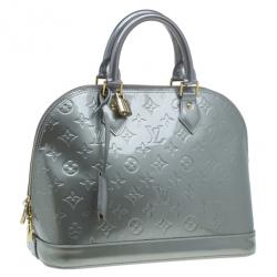 مملوكة مسبقًا Louis Vuitton Grey Monogram Vernis Alma PM