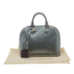 مملوكة مسبقًا Louis Vuitton Grey Monogram Vernis Alma PM