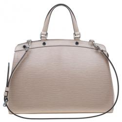 مملوكة مسبقًا حقيبة لوي فيتون برييه MM جلد باليرين أيبي وردي