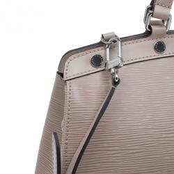 مملوكة مسبقًا حقيبة لوي فيتون برييه MM جلد باليرين أيبي وردي