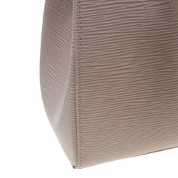 مملوكة مسبقًا حقيبة لوي فيتون برييه MM جلد باليرين أيبي وردي