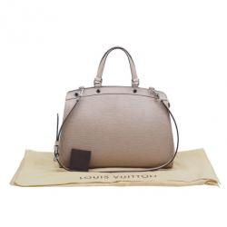 مملوكة مسبقًا حقيبة لوي فيتون برييه MM جلد باليرين أيبي وردي