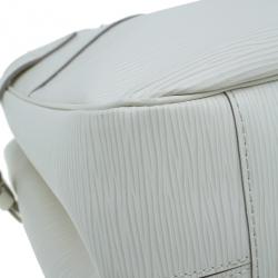 Pre Owned Louis Vuitton Ivory Epi Leather Passy Satchel PM