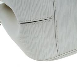 Pre Owned Louis Vuitton Ivory Epi Leather Passy Satchel PM