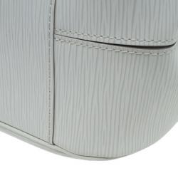 Pre Owned Louis Vuitton Ivory Epi Leather Passy Satchel PM