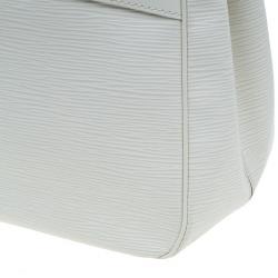 Pre Owned Louis Vuitton Ivory Epi Leather Passy Satchel PM