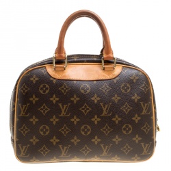 Pre Owned Louis Vuitton Monogram Canvas Deauville Bag