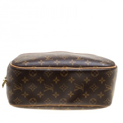 Pre Owned Louis Vuitton Monogram Canvas Deauville Bag