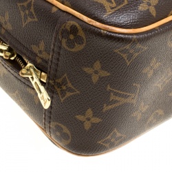 Pre Owned Louis Vuitton Monogram Canvas Deauville Bag