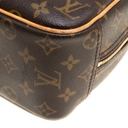 Pre Owned Louis Vuitton Monogram Canvas Deauville Bag