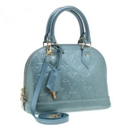 Pre Owned حقيبة لوي فيتون بلو لاغون فيرنيه مونوغرامي ألما BB