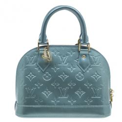 Pre Owned حقيبة لوي فيتون بلو لاغون فيرنيه مونوغرامي ألما BB