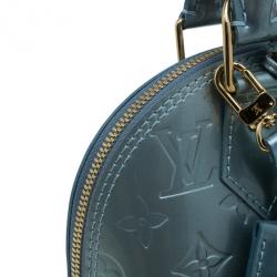 Pre Owned حقيبة لوي فيتون بلو لاغون فيرنيه مونوغرامي ألما BB