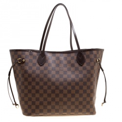 مملوكة مسبقًا Louis Vuitton Damier Ebene Canvas Neverfull MM Bag