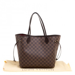 مملوكة مسبقًا Louis Vuitton Damier Ebene Canvas Neverfull MM Bag