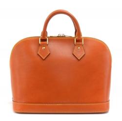 مملوكة مسبقًا حقيبة لوي فيتون ألما إصدار محدود جلد نوميد بنية فاتحة