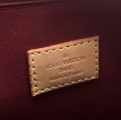 Pre Owned Louis Vuitton Pomme D’amour Monogram Vernis Alma GM Bag